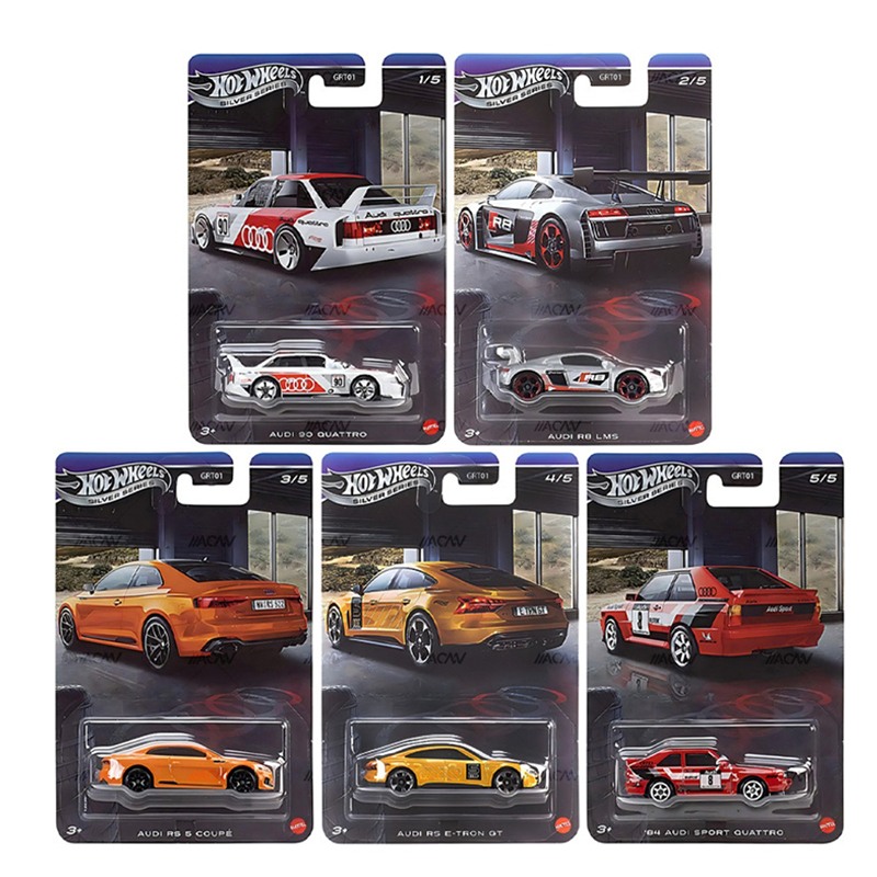 Hot Wheels Coche Silver Series - Audi 1:64