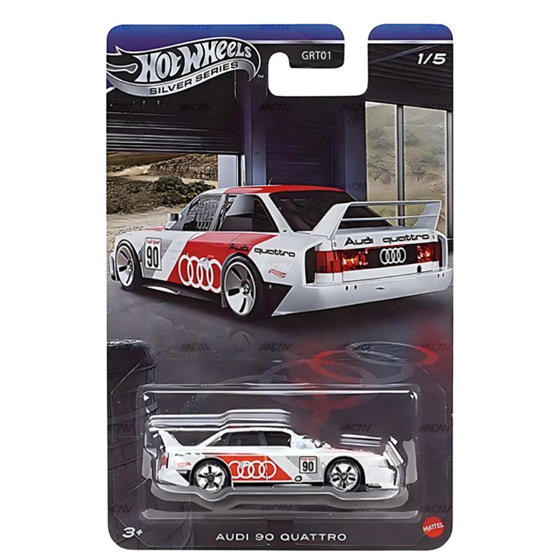 Hot Wheels Coche Silver Series - Audi 1:64 - Imagen 1