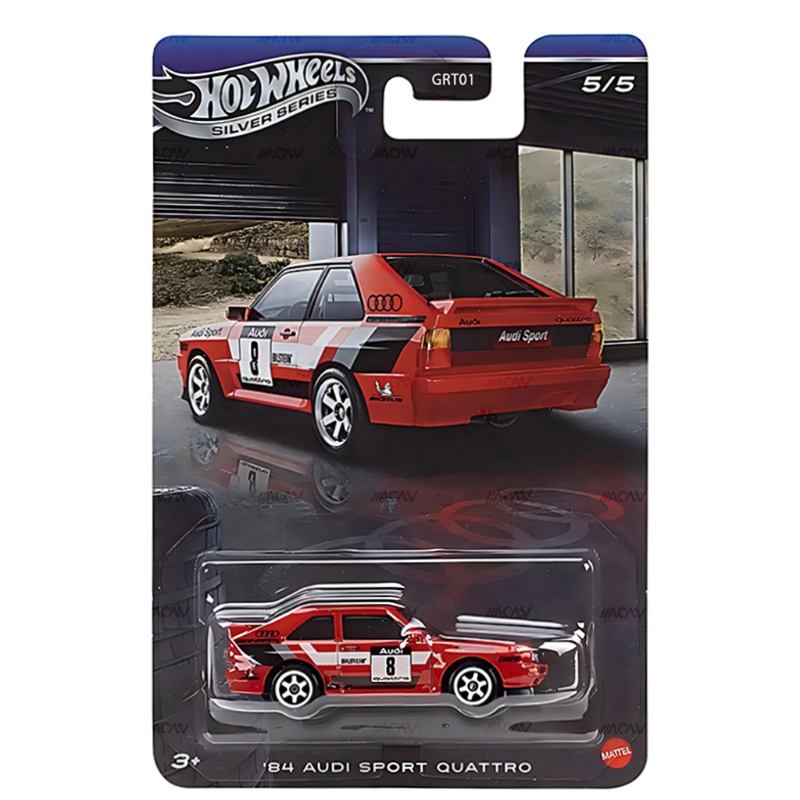Hot Wheels Coche Silver Series - Audi 1:64 - Imagen 5
