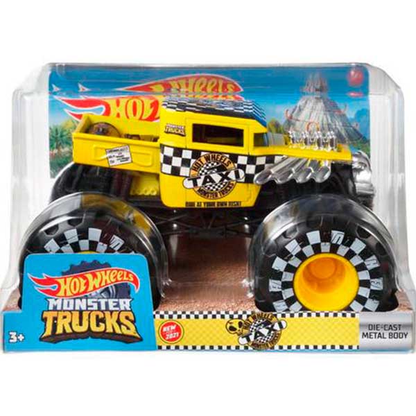Hot Wheels Monster Truck Taxi 1:24 - Imagen 2