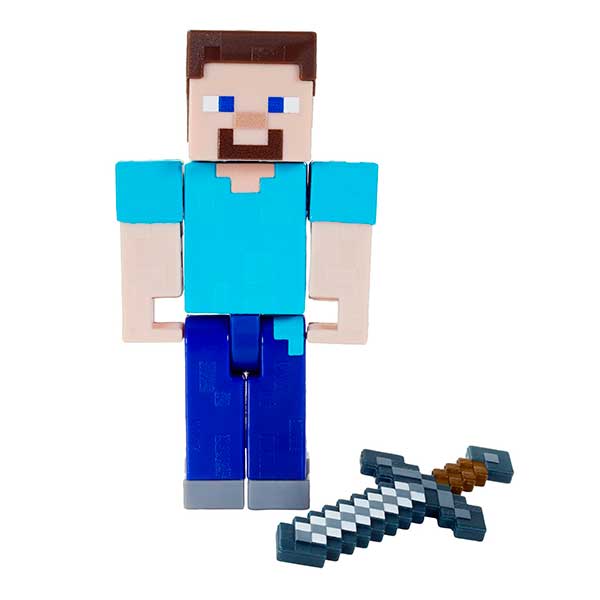 Minecraft Figura Steve 8cm - Imagen 2