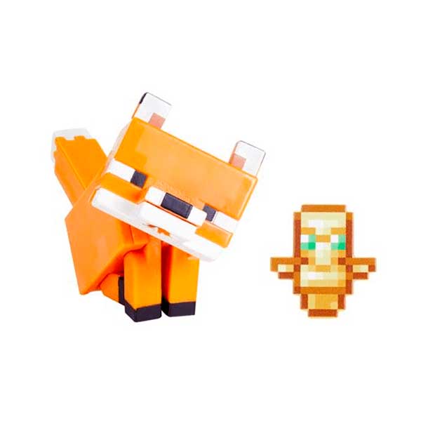Minecraft Figura Fox 8cm - Imatge 1