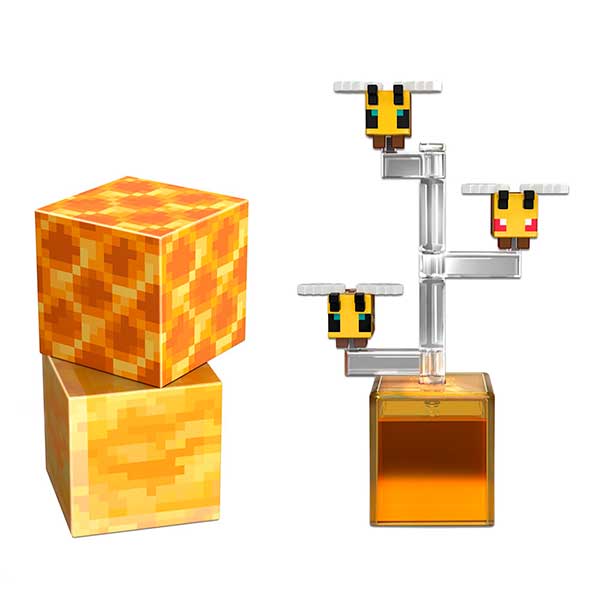 Minecraft Figura Bees 8cm - Imatge 1