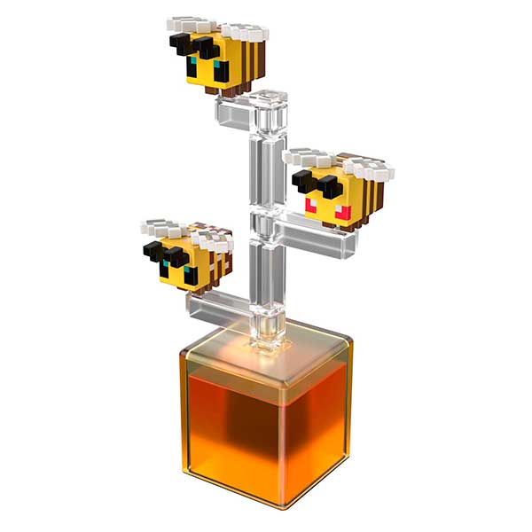 Minecraft Figura Bees 8cm - Imagen 2