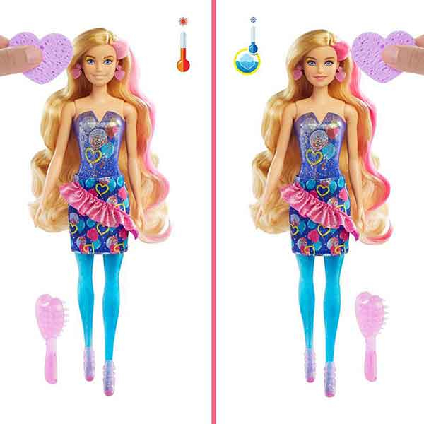 Barbie Muñeca Color Reveal Fiesta W4 - Imatge 3