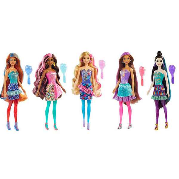 Barbie Muñeca Color Reveal Fiesta W4 - Imatge 5