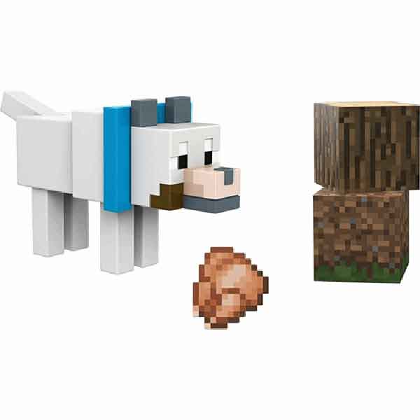 Figura Minecraft Wolf - Imatge 1