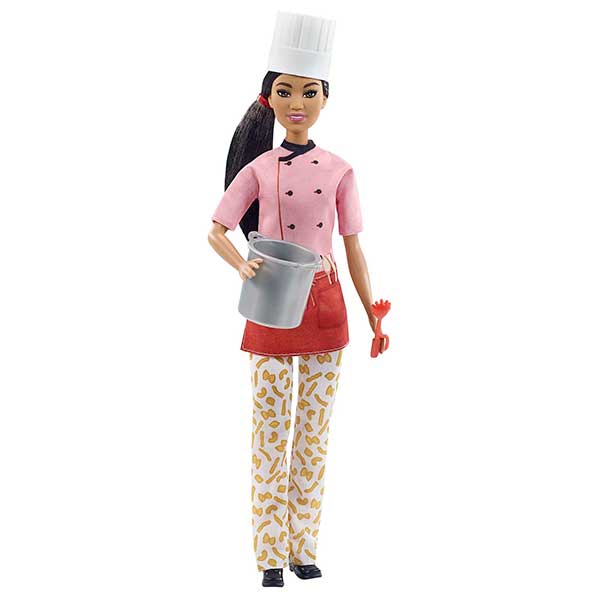 Barbie Tu Podes Ser Cozinheira Boneca asiática - Imagem 1