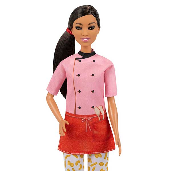 Barbie Tu Podes Ser Cozinheira Boneca asiática - Imagem 1