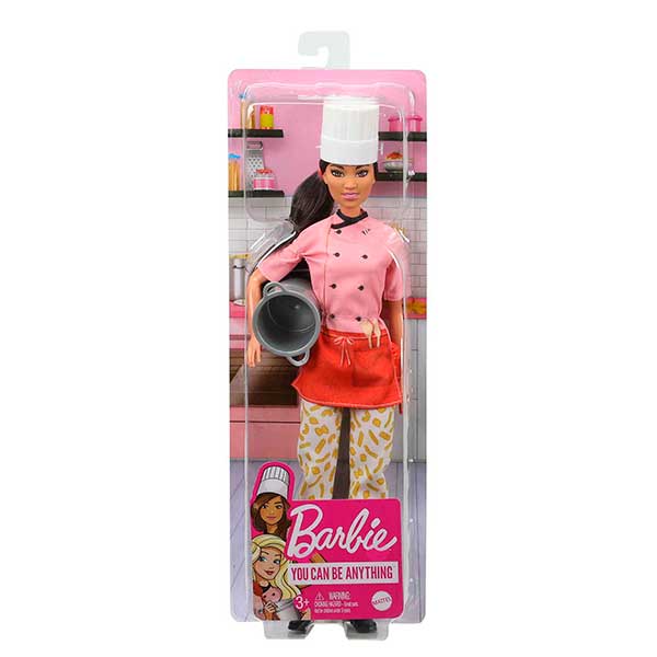 Barbie Tu Podes Ser Cozinheira Boneca asiática - Imagem 4