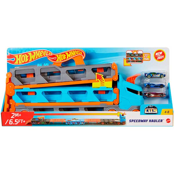 Hot Wheels Camió Speedway Hauler - Imatge 1