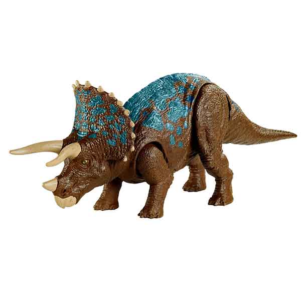 Jurassic World Dinosaur Triceratops Rugidos e Ataques - Imagem 1