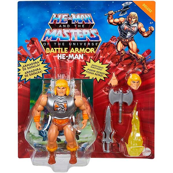 Masters del Universo Figura He-Man Deluxe - Imagen 2