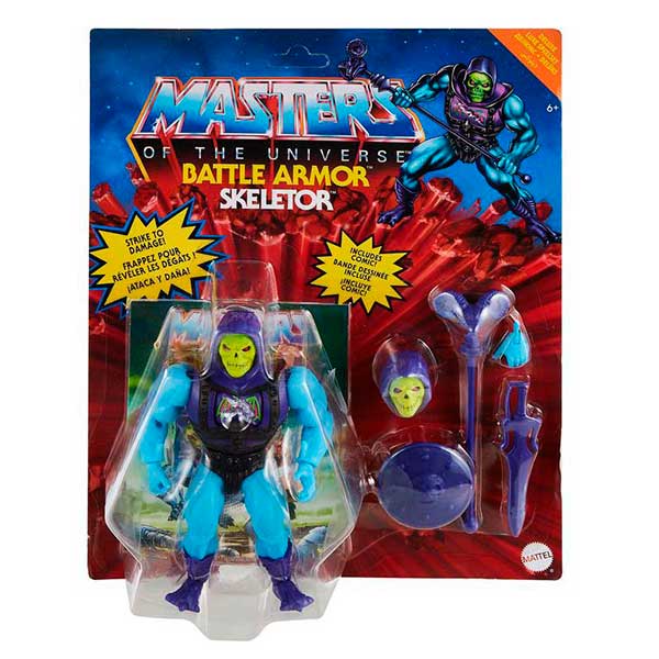 Master del Universo Figura Skeletor Deluxe - Imagem 1