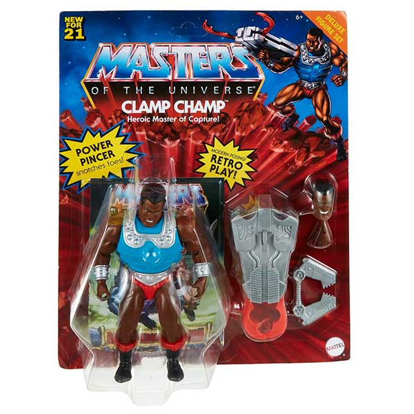 Masters of the Universe Figura Clamp Champ Deluxe - Imagem 2