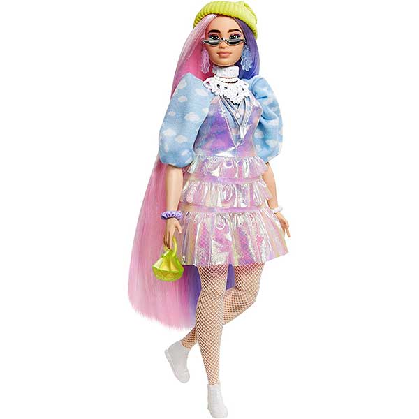 Barbie Muñeca Fashionista Extra XTRA #3 - Imagen 1