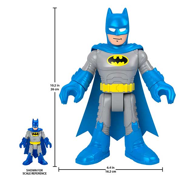 Imaginext Figura DC Batman Blue 26cm - Imagem 3