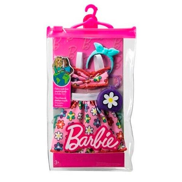 Barbie Look Moda Vestido Flores - Imagem 1