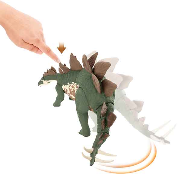 Jurassic World Figura Dinosaurio Stegosaurus Mega Destructores - Imagen 4