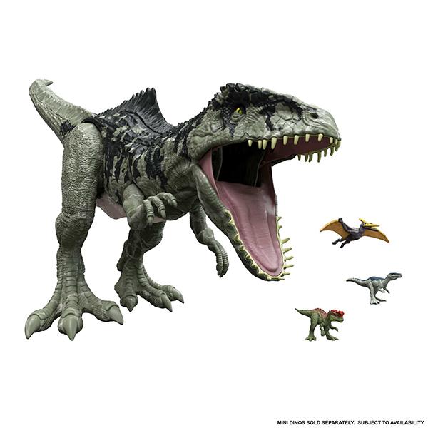 Jurassic World Figura Dinossauro Giganotosauro Super Colosal 90cm - Imagem 2