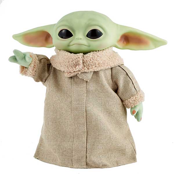 Star Wars Baby Yoda Plush Real Movements - Imagem 3