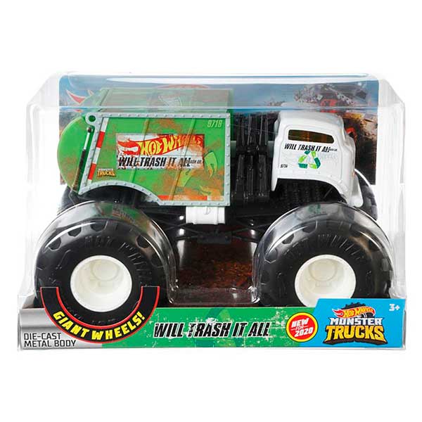 Hot Wheels Monster Truck Will Trash It 1:24 - Imagen 2