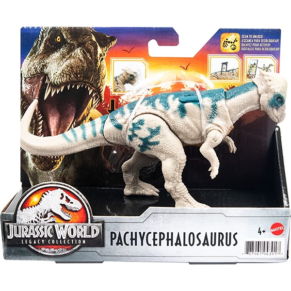 Jurassic World Figura Dinosaurio Pachycephalosaurus Colección Legacy - Imagen 1