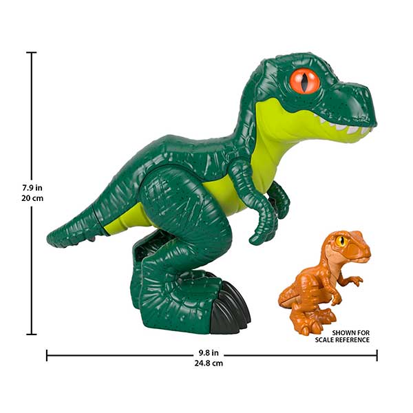 Imaginext Figura Dinossauro T-Rex XL 24cm - Imagem 1