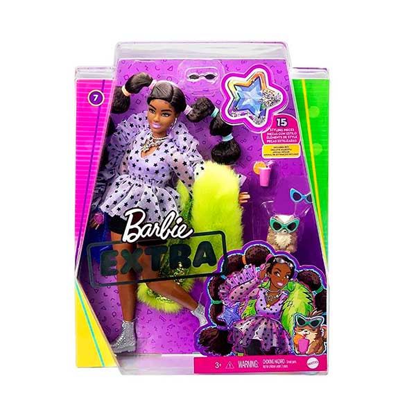 Barbie Extra Muñeca Afroamericana - Imagen 1