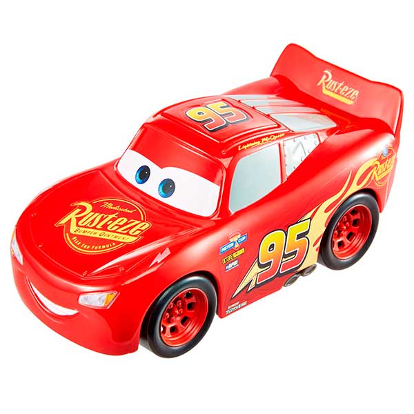 Cars Carro Rayo McQueen con Sonido 14cm - Imagem 1