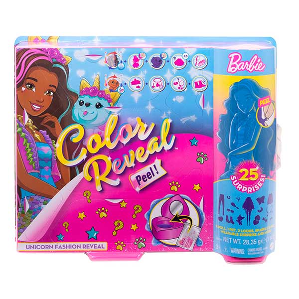 Barbie Color Reveal Unicorn - Imagem 4