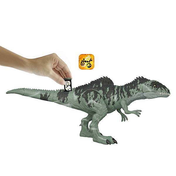 Jurassic World Dominion Strike N' Roar Figura Dinosaurio Giganotosaurus gigante 50cm - Imagen 3