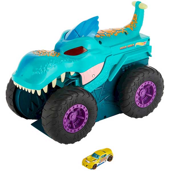 Hot Wheels Pista E Acessorio Monster Trucks Pista Tubarao em