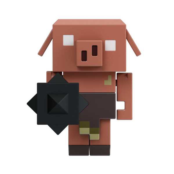 Minecraft Legends Figura Piglin Pequeño - Imagem 1