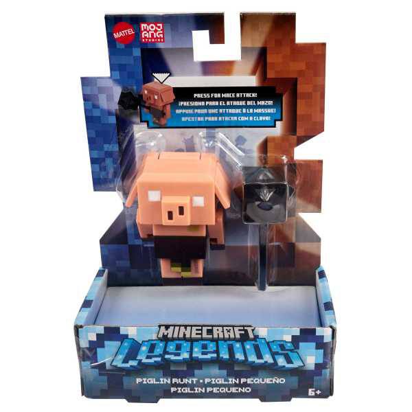Minecraft Legends Figura Piglin Pequeño - Imagem 4