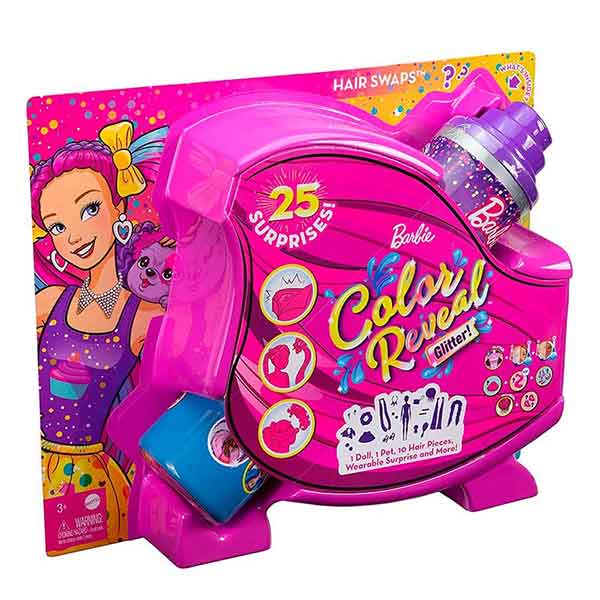 Barbie Color Reveal Peinados Cupcake - Imagen 1