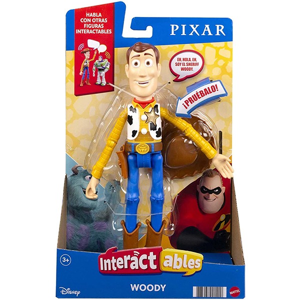 Toy Story Figura Woody Parlanchín Interactivo 18cm - Imagen 2