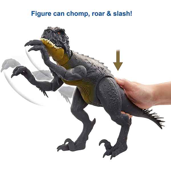 Jurassic World Figura Dinossauro Scorpios Rex Ataque e Combate - Imagem 1