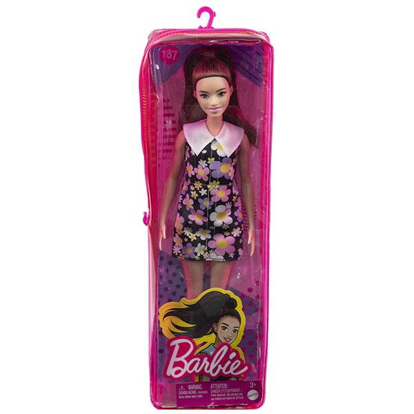 Barbie Fashionista Muñeca vestido margaritas con audífono - Imagen 5