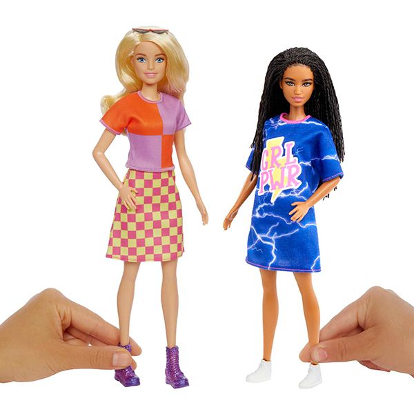 Barbie Pack 2 Modas com Botas - Imagem 1