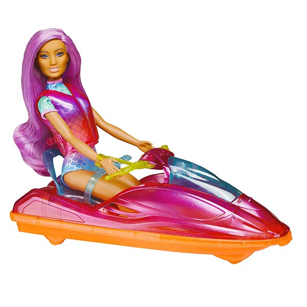 Barbie Dreamtopia Muñeca con moto de agua - Imagen 1
