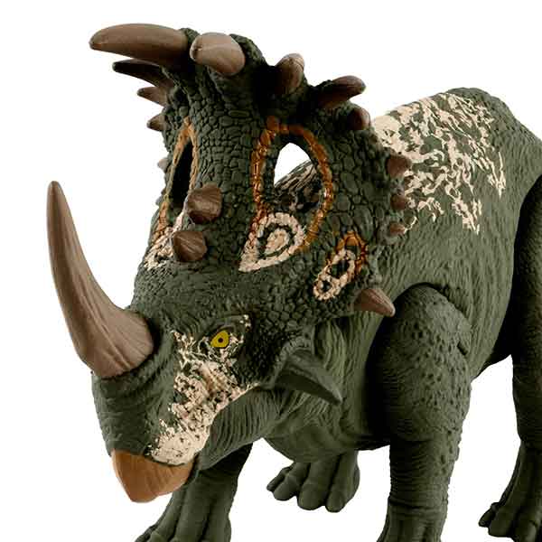 Jurassic World Figura Dinosaurio Sinoceratops Ruge y Ataca - Imagen 1