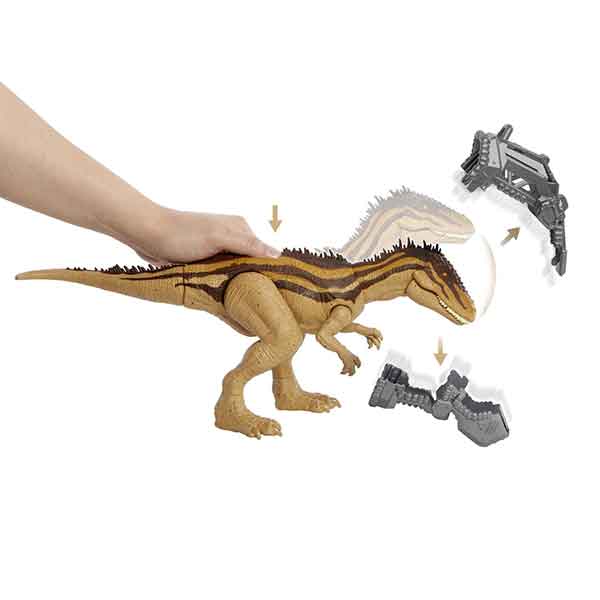 Jurassic World Figura Dinossauro Carcharodontosaurus Mega Destructores - Imagem 2