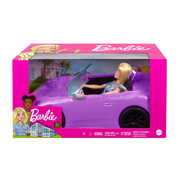 Barbie Muñeca con Coche Descapotable - Imatge 4