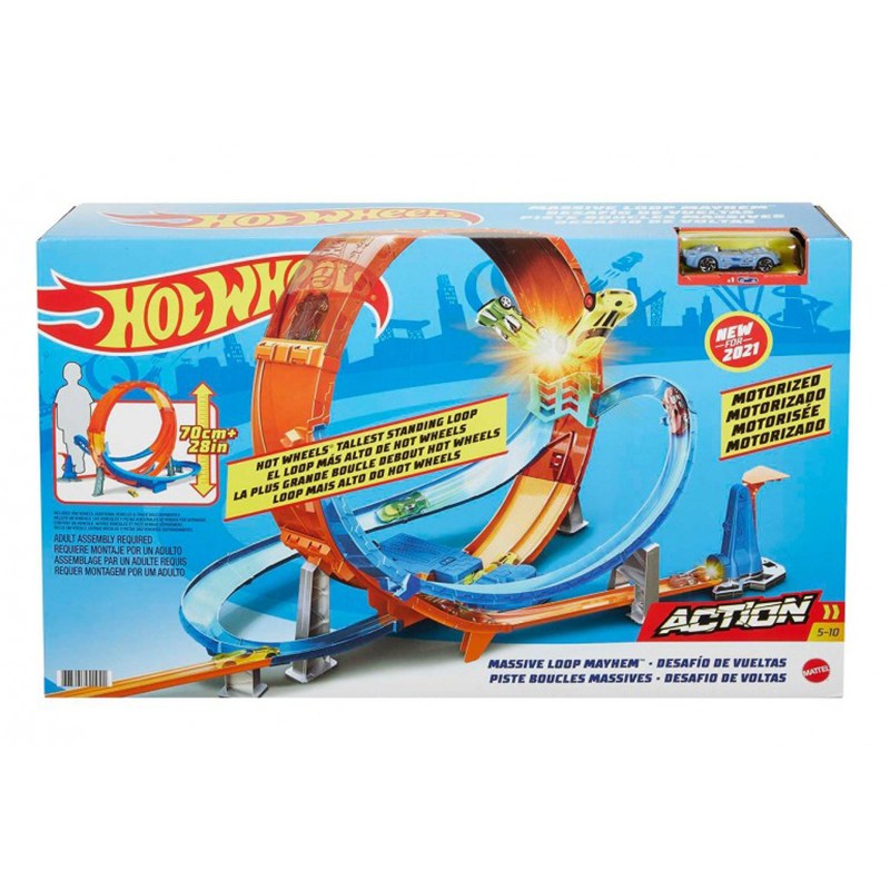 Pista Hot Wheels Campeonato de Loopings - Imagen 4