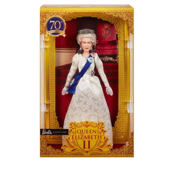 Barbie Signature Colección Tributo Reina Isabel II Jubileo de
