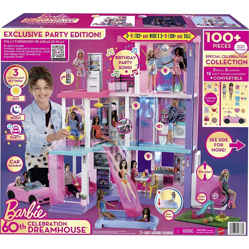 Barbie Casa 60 Aniversario Dreamhouse - Imatge 