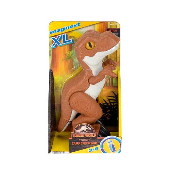 Fisher-Price Imaginext Jurassic World Figura Dinosaurio XL T-Rex 23cm - Imatge 4