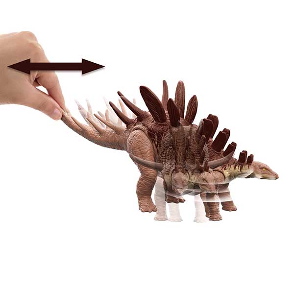 Jurassic World Figura Dinosaurio Kentroasurus Ruge y Ataca - Imagen 2