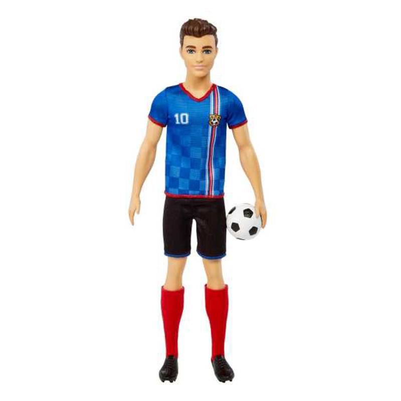 Barbie Profissões Ken Footballer T-Shirt Azul - Imagem 1